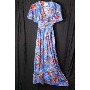 Liberty House Lilia Hawaii Vintage Polyester Size 7 Women's Dress